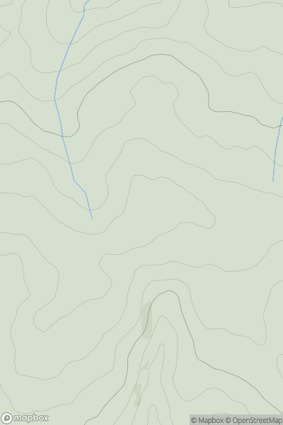 Thumbnail image for North Down [South East England] showing contour plot for surrounding peak